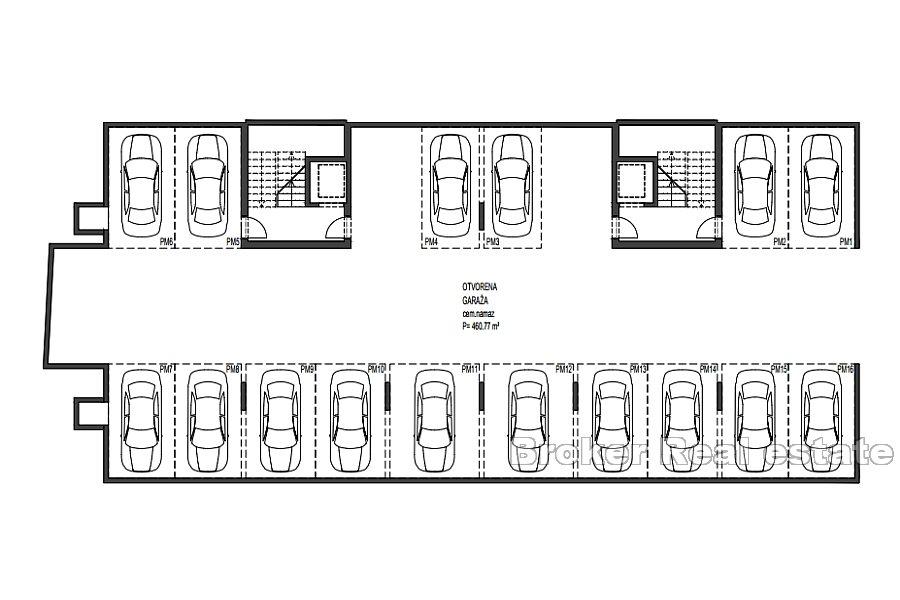 Trogir - Appartements en construction près de la mer