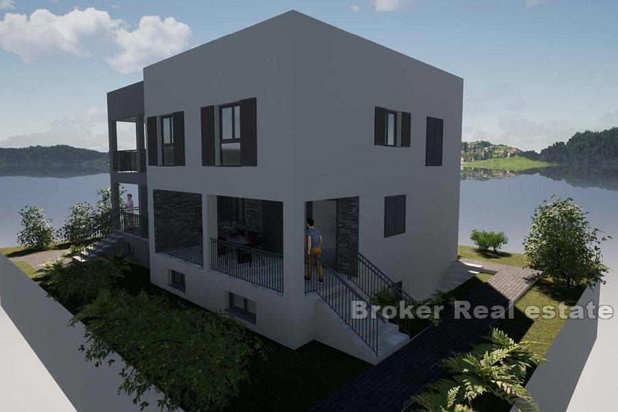Wyspa Ciovo - Dom z widokiem na morze z projektem koncepcyjnym