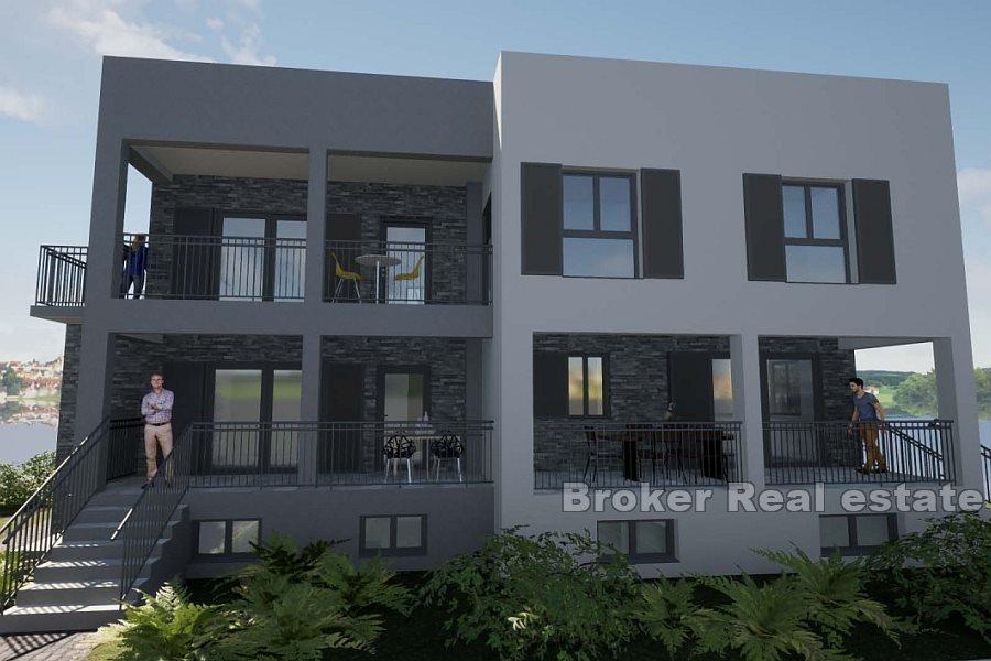 Wyspa Ciovo - Dom z widokiem na morze z projektem koncepcyjnym