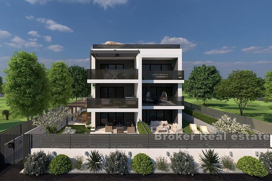 Čiovo Island - Luxury apartments under construction near the sea