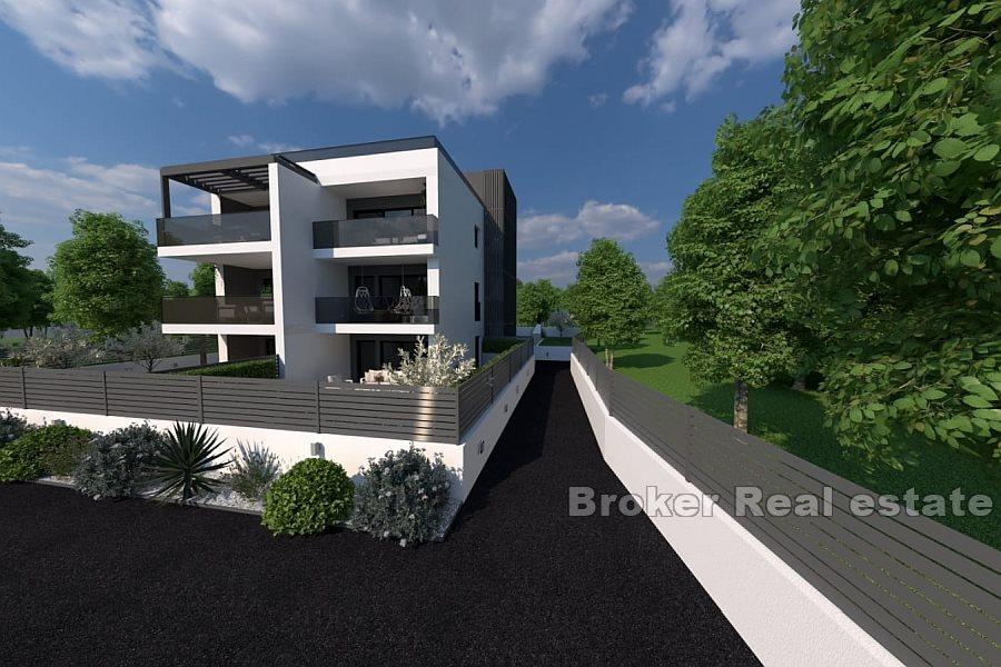 Insel Čiovo – Im Bau befindliche Luxusapartments in Meeresnähe