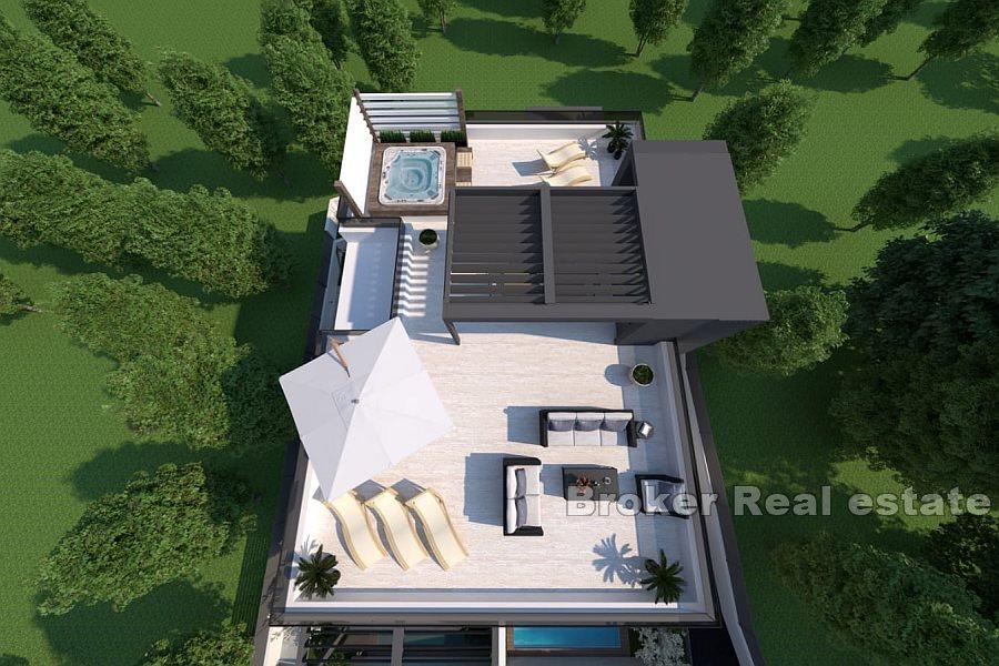 Insel Čiovo – Im Bau befindliche Luxusapartments in Meeresnähe