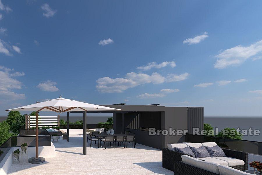 Insel Čiovo – Im Bau befindliche Luxusapartments in Meeresnähe