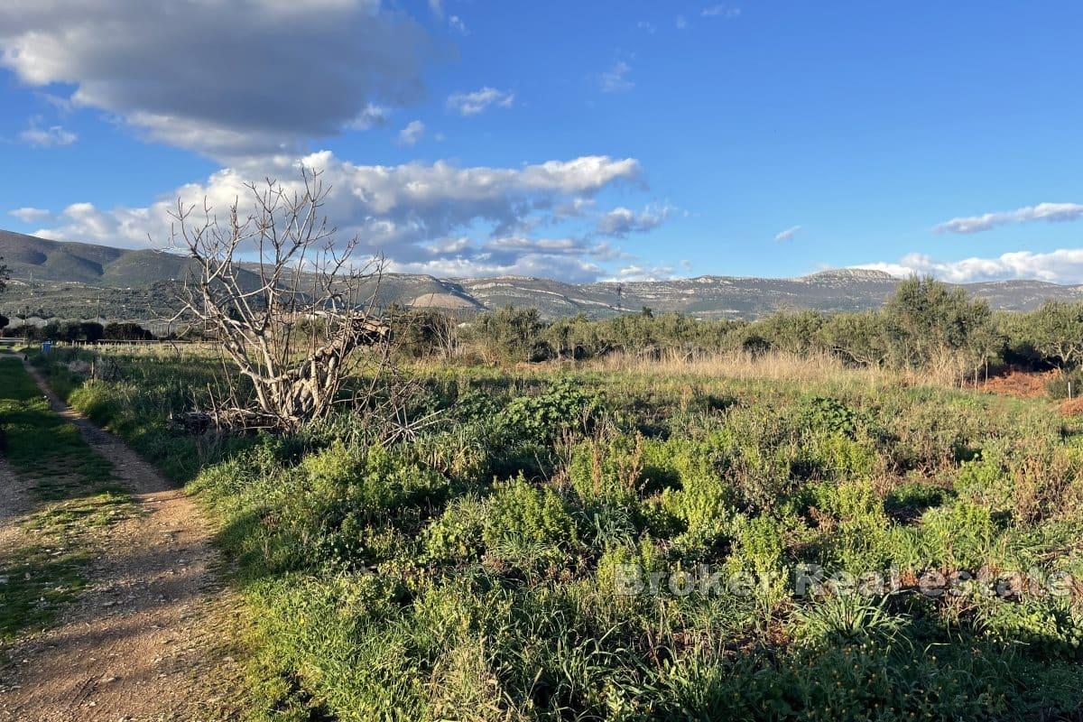 Prostorný stavební pozemek v první řadě k moři