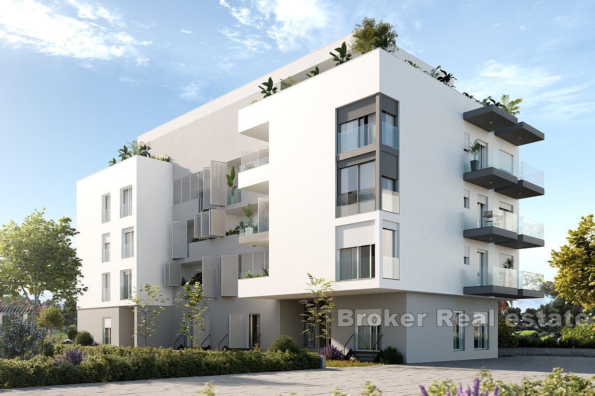 Split - Meje - Novostavba s výhľadom na more blízko centra