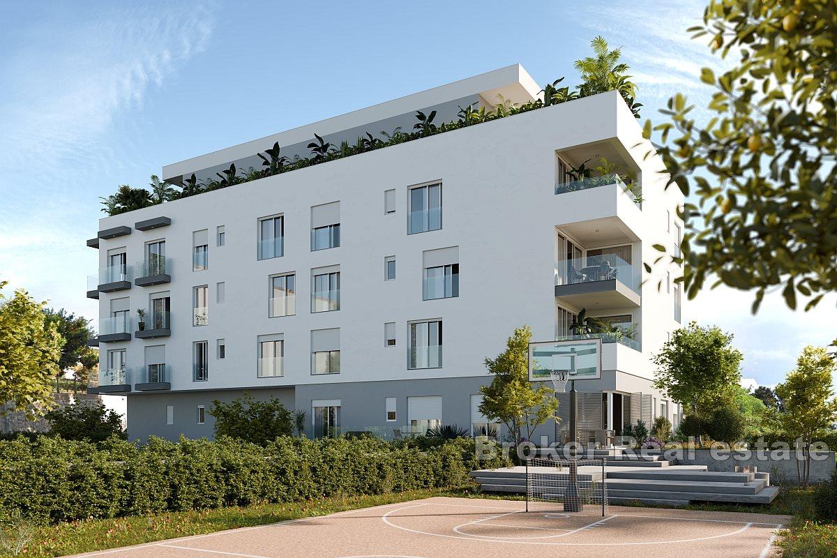 Split - Meje - Novostavba s výhľadom na more blízko centra