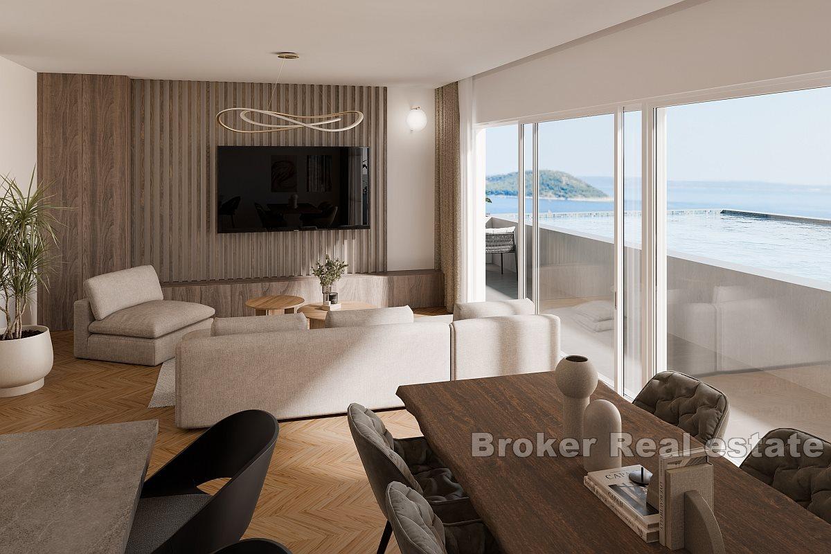 New building with sea view near the center