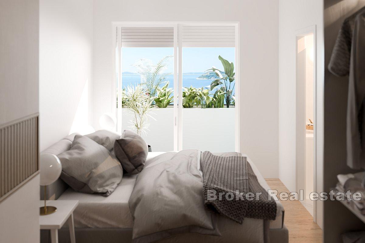 Split - Meje - Novostavba s výhľadom na more blízko centra