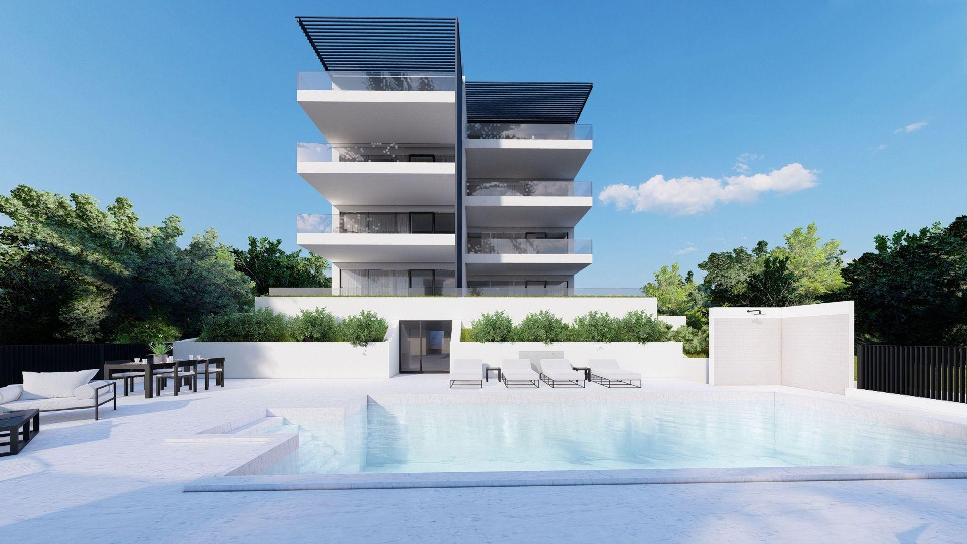 Penthouse-Wohnung mit Meerblick