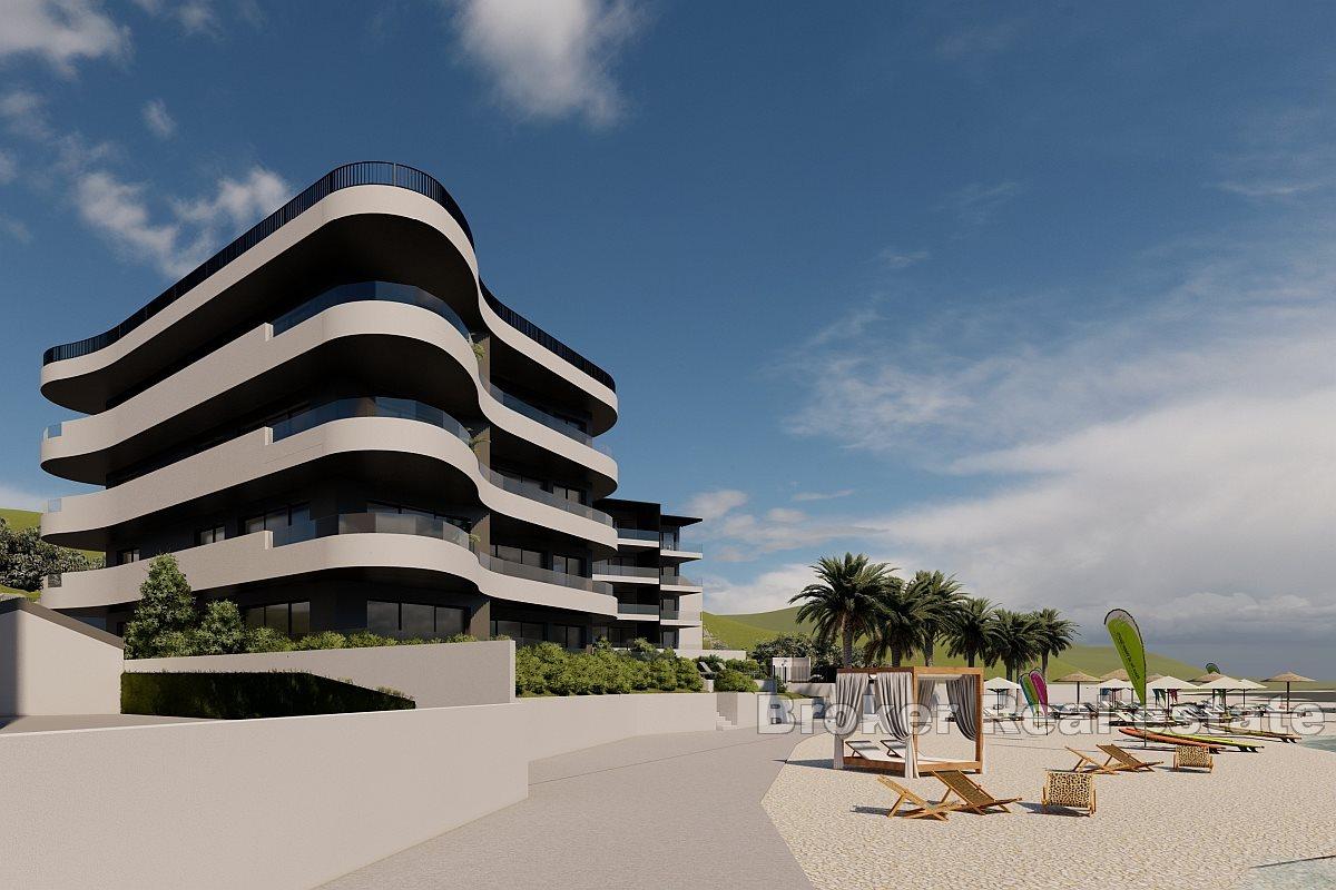 Apartment in a new building with a sea view