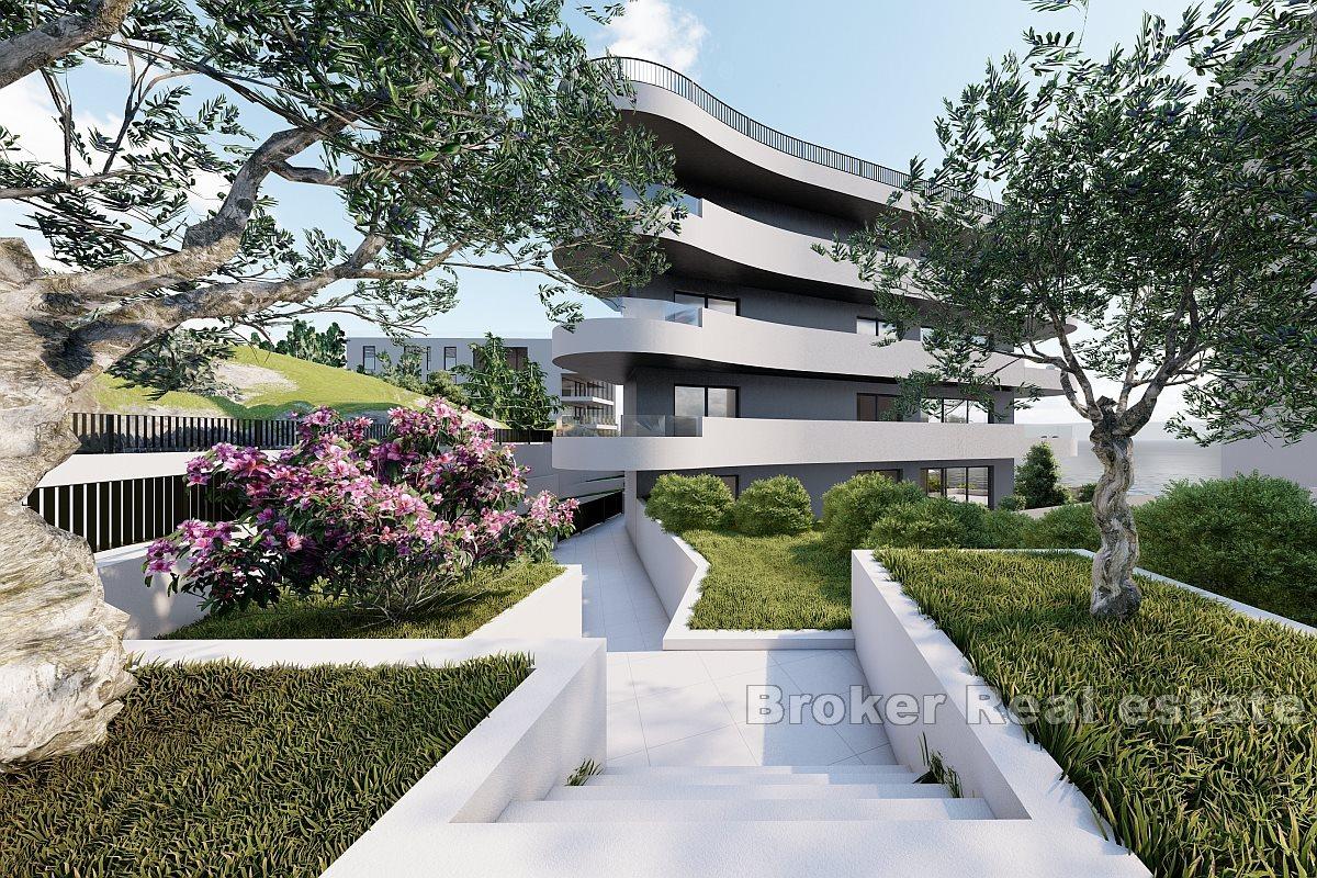 Apartment in a new building with a sea view