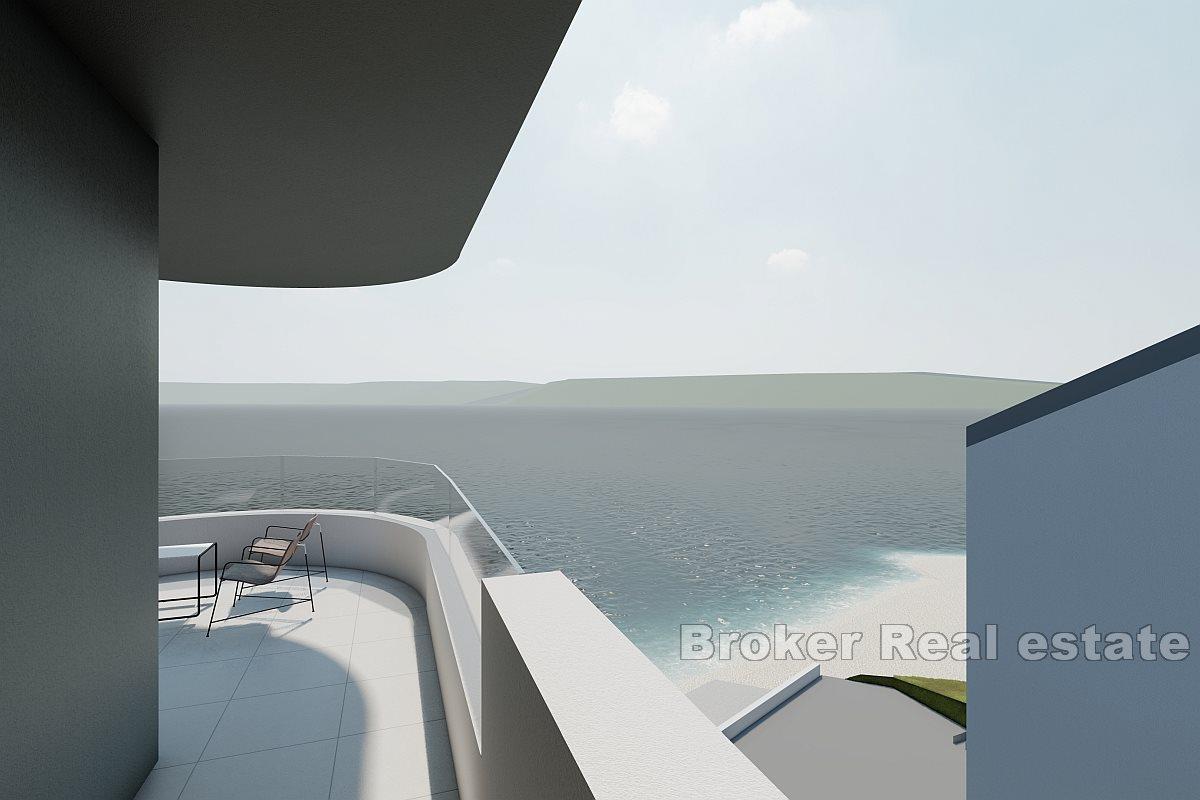 Apartment in a new building with a sea view