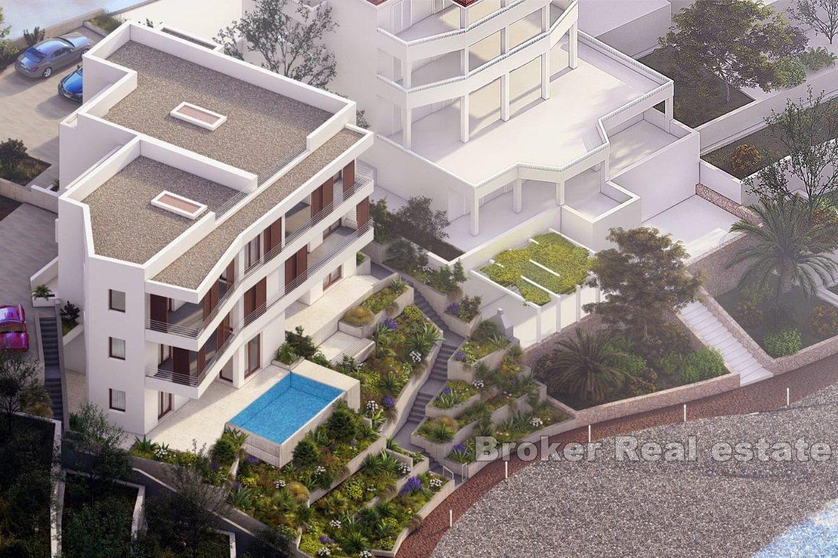 Luksusowy apartament z ogrodem nad morzem