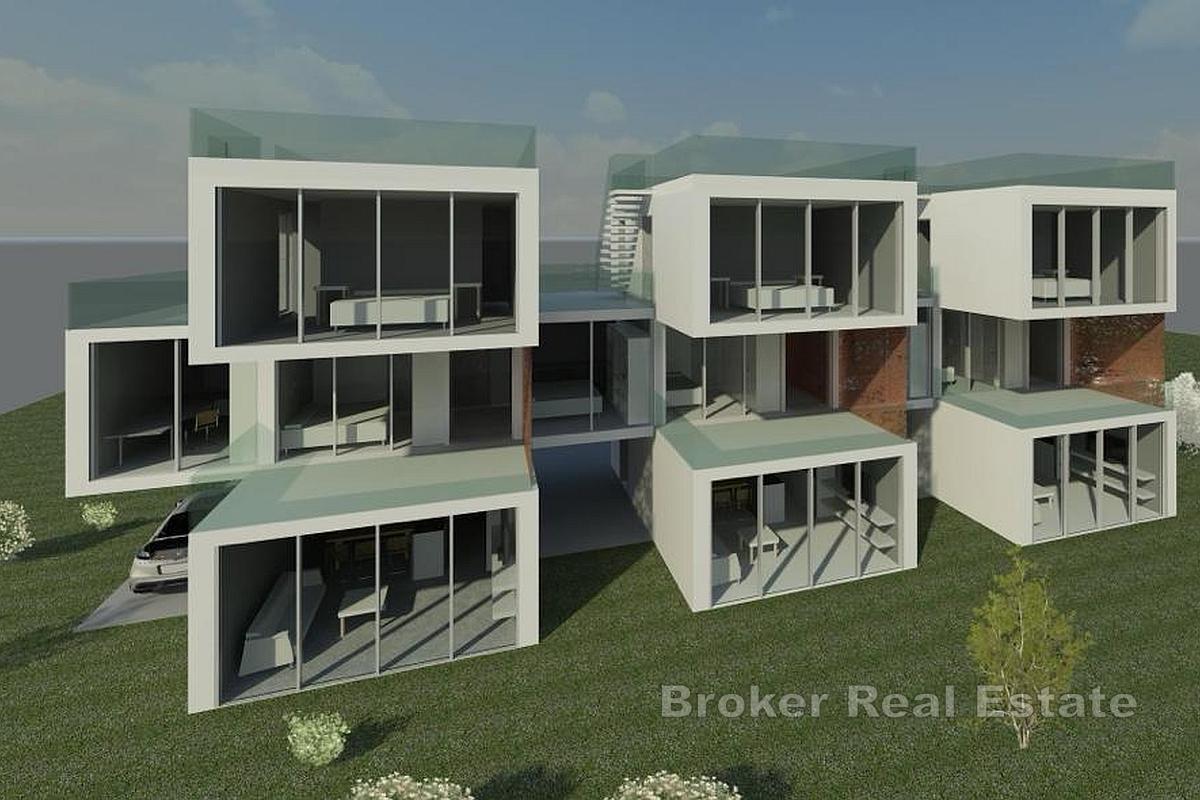 Vila u nizu u blizini mora