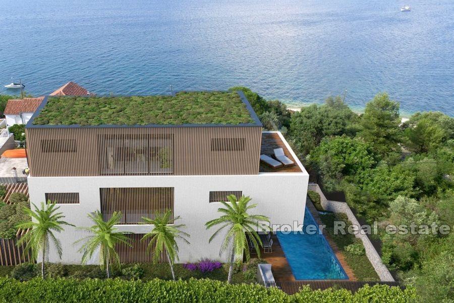 Ciovo - Villa unique avec piscine et vue mer