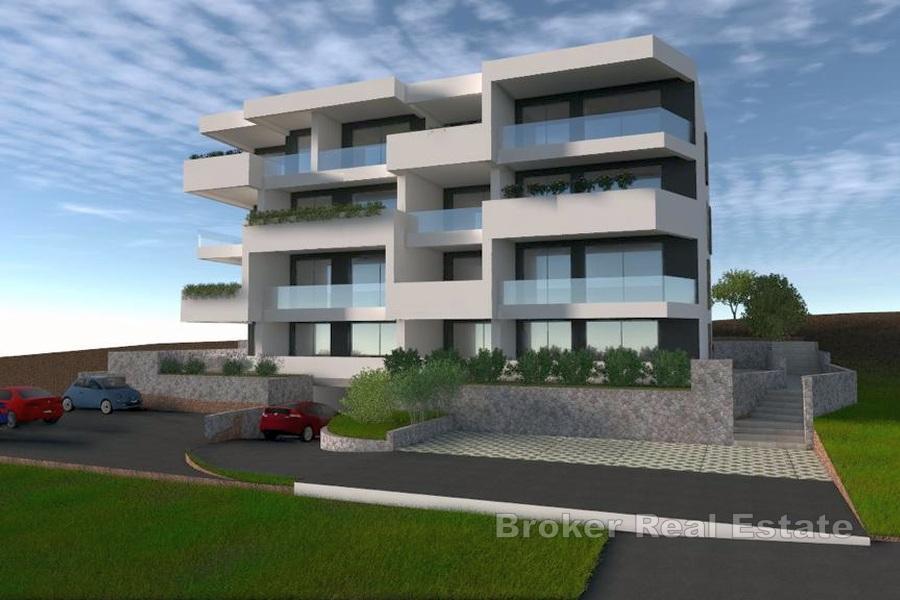 Lägenhet med två sovrum nära havet