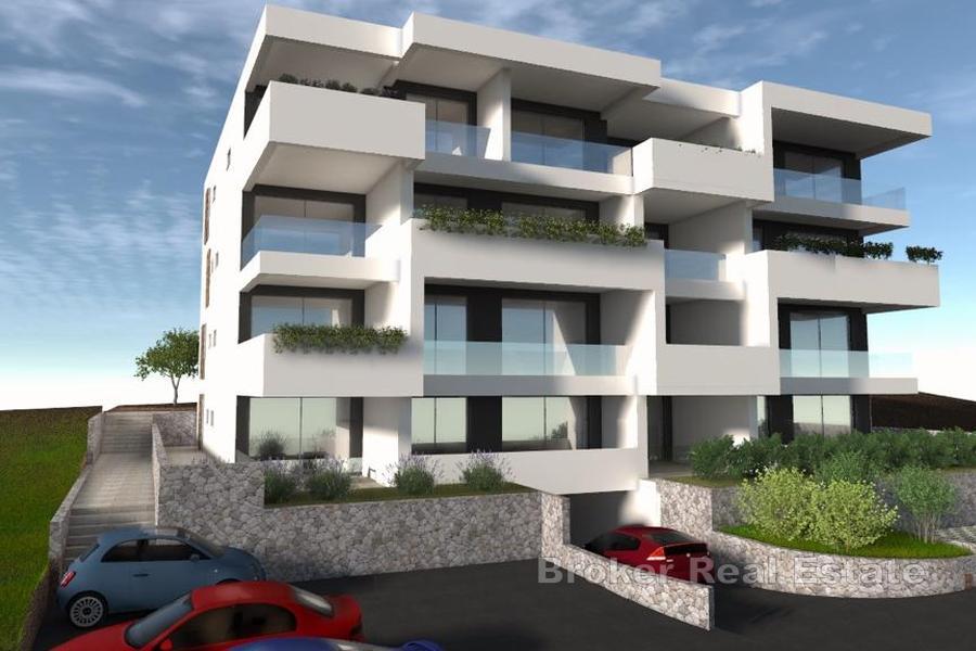 Appartement confortable de deux chambres avec vue sur la mer