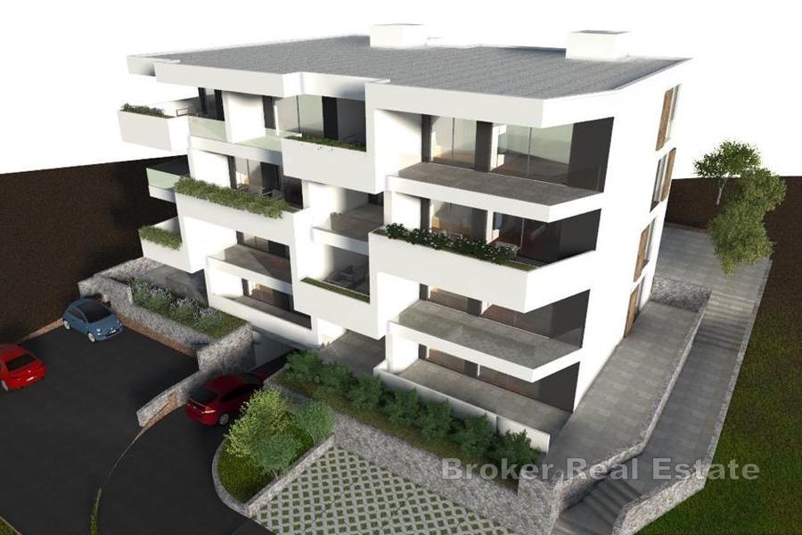 Komfortables Apartment mit zwei Schlafzimmern und Meerblick