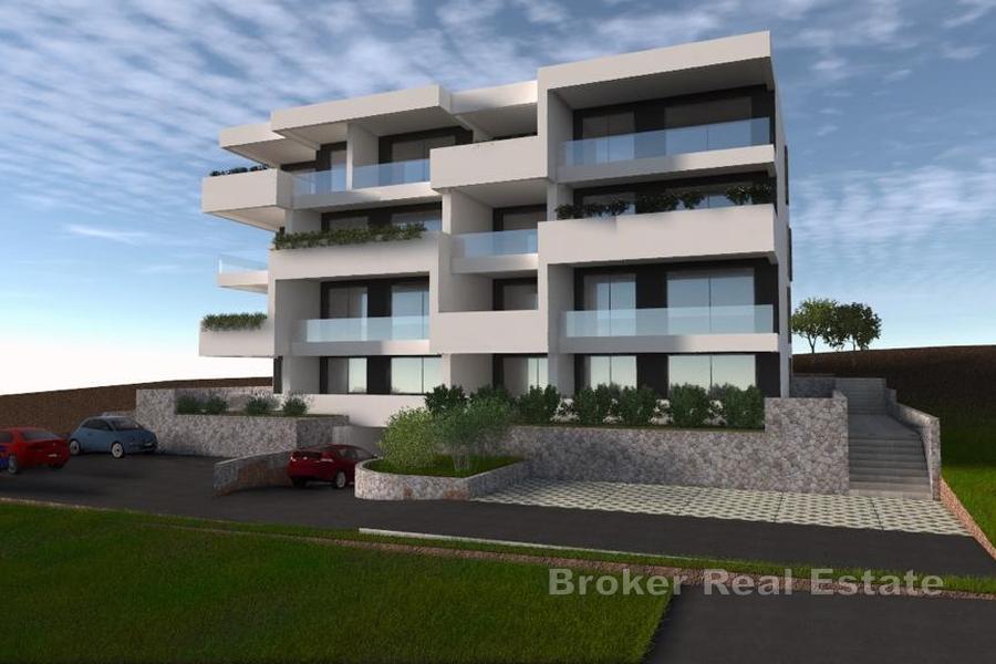 Appartement confortable de deux chambres avec vue sur la mer