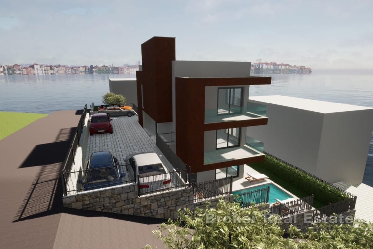 Moderan stan s krovnom terasom u blizini mora