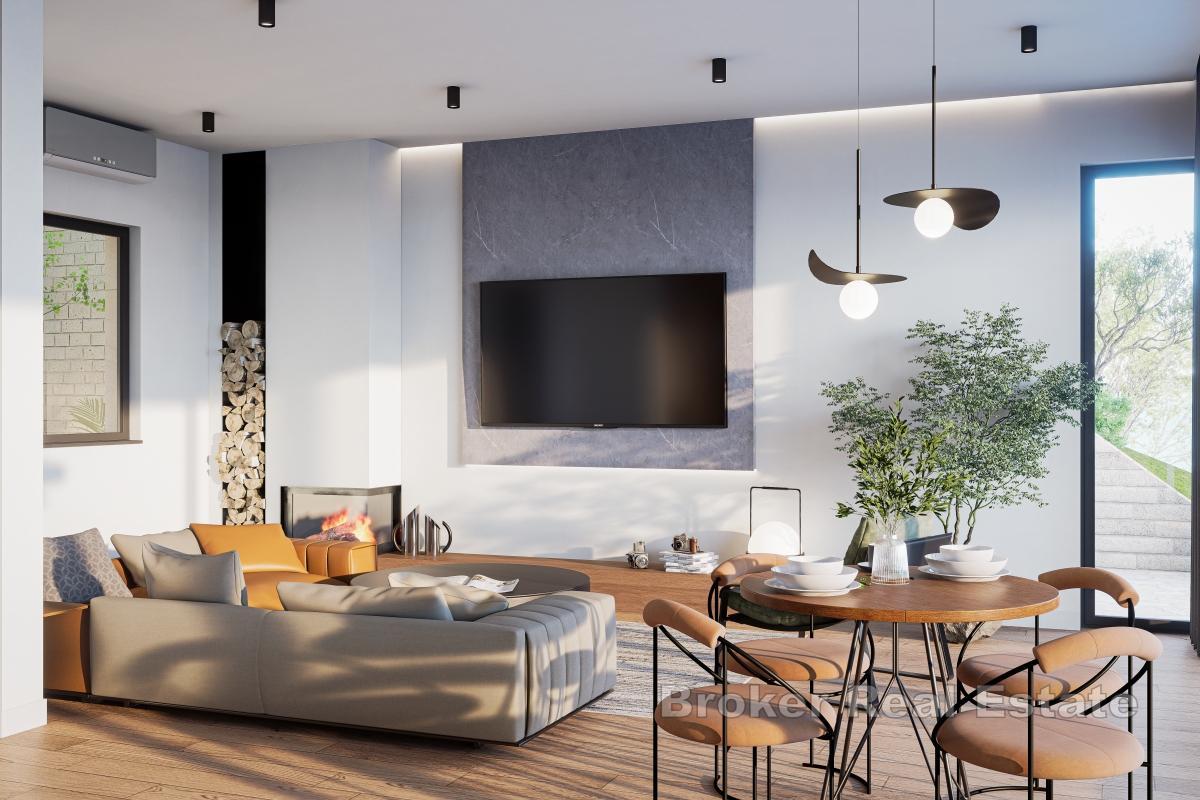 Esclusivo appartamento duplex con piscina in prima fila sul mare