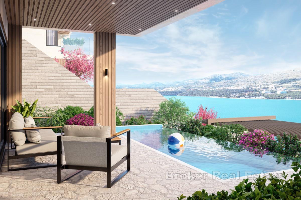 Wyjątkowy apartament typu duplex z basenem w pierwszym rzędzie od morza