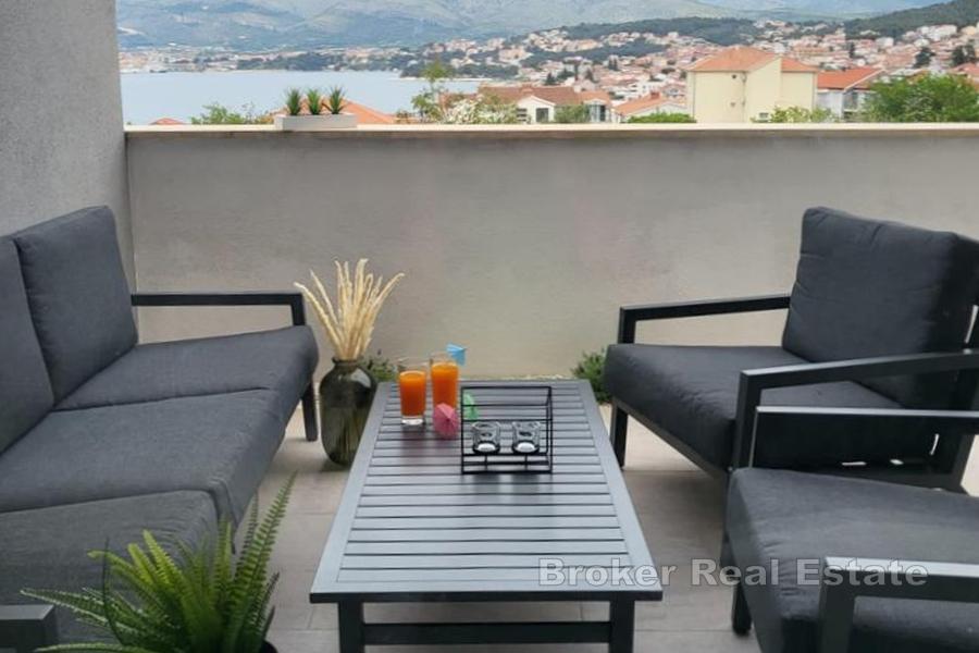 Luksusleilighet i nybygg nær sjøen