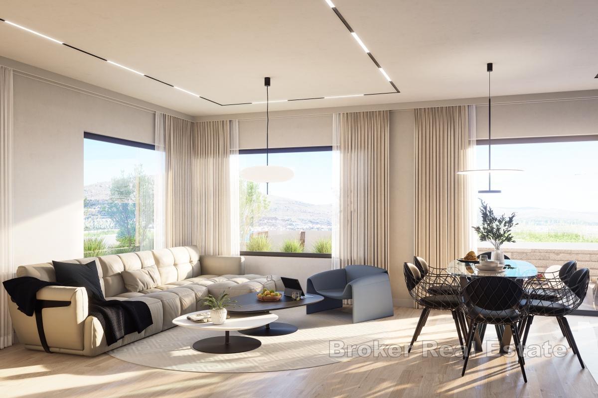 Trzypokojowy apartament w drugim rzędzie od morza