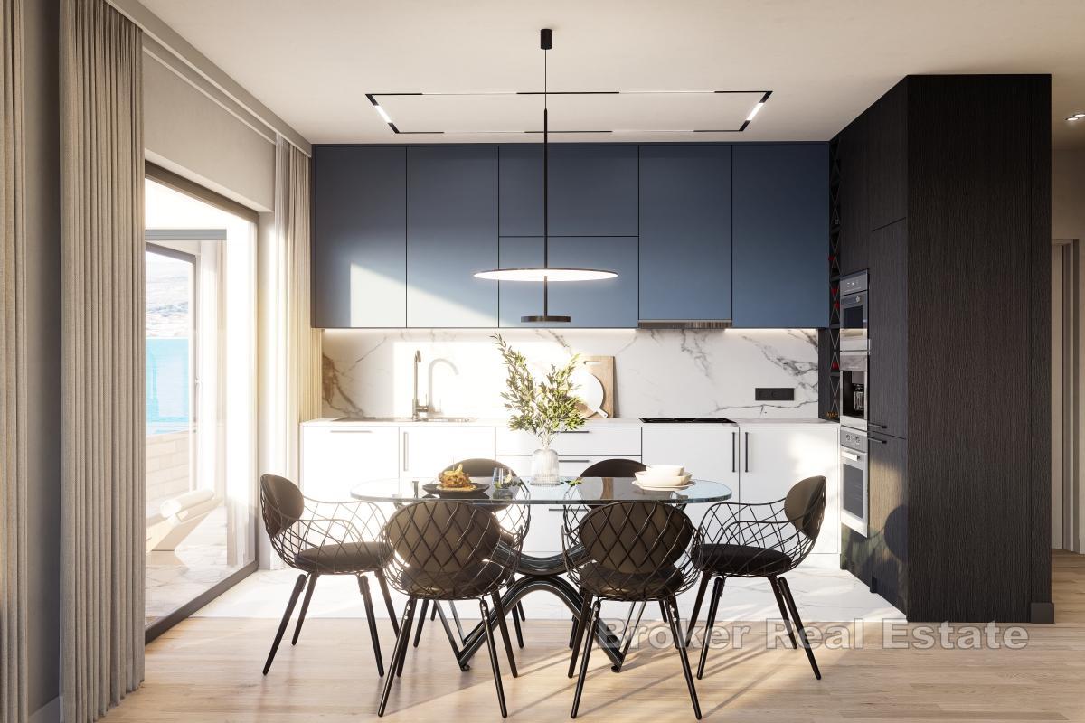 Trzypokojowy apartament w drugim rzędzie od morza