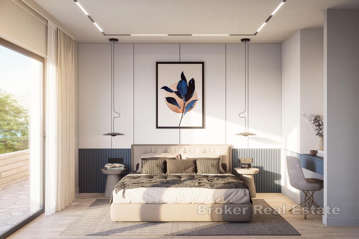 Trzypokojowy apartament w drugim rzędzie od morza