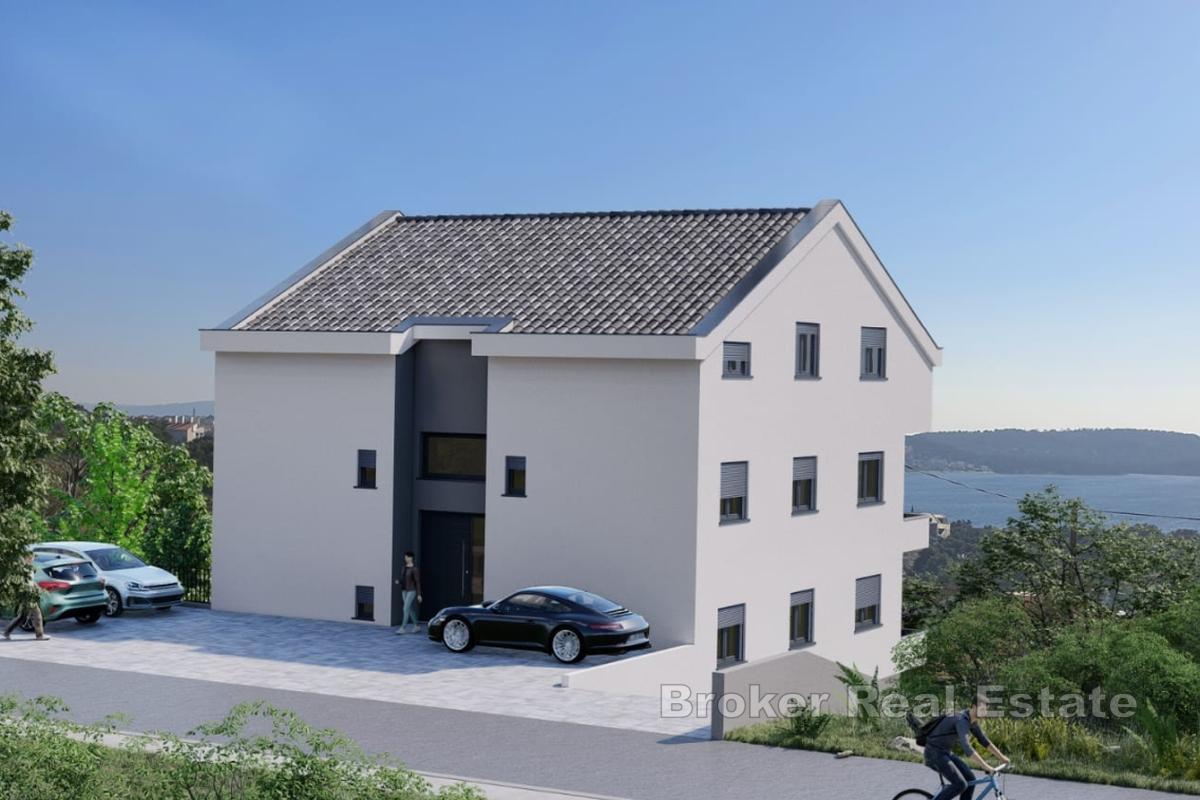 Dvoupokojový apartmán s panoramatickým výhledem na moře