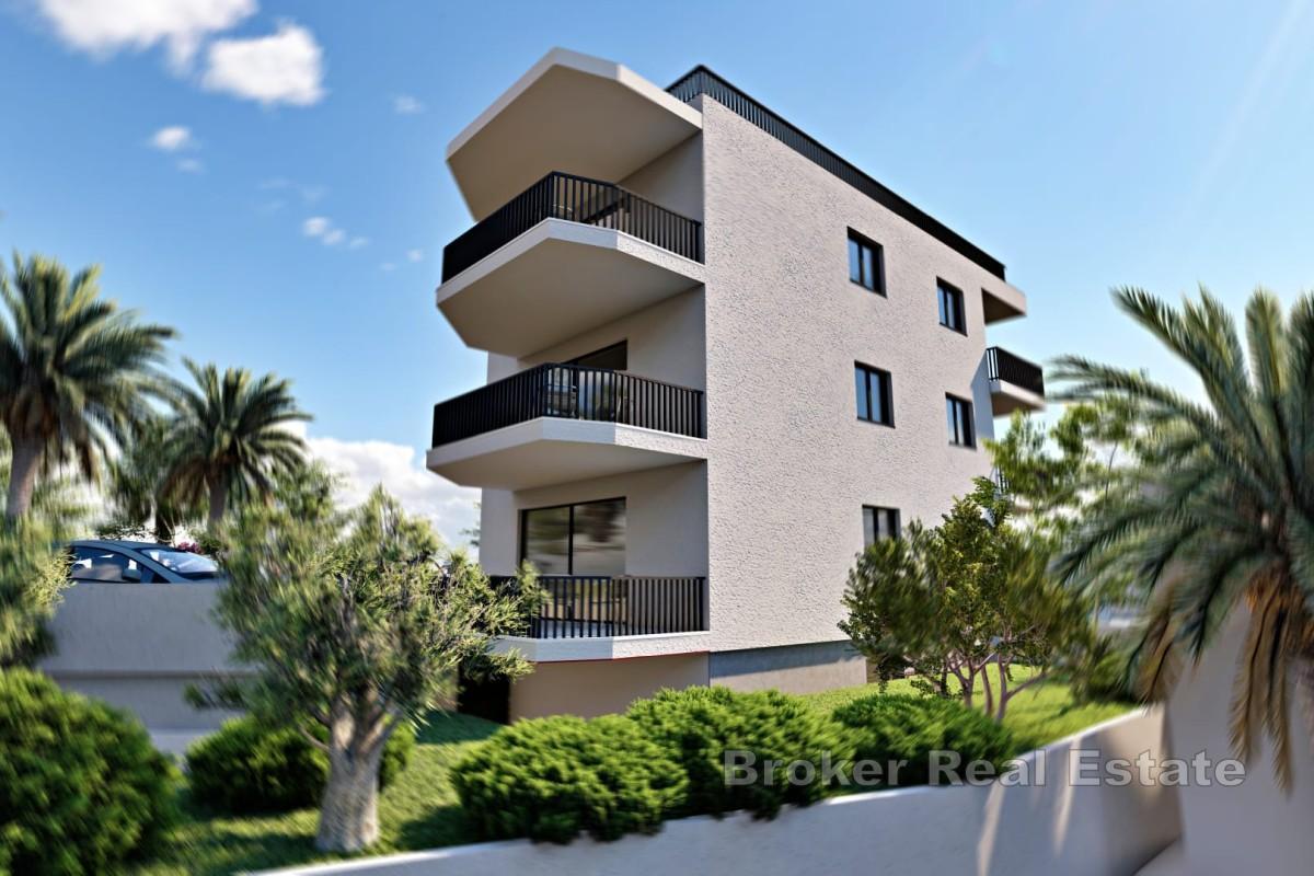 Dwupokojowy apartament typu penthouse z tarasem na dachu w nowym budynku