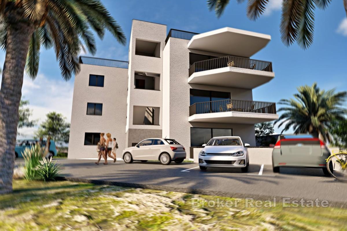 Dwupokojowy apartament typu penthouse z tarasem na dachu w nowym budynku