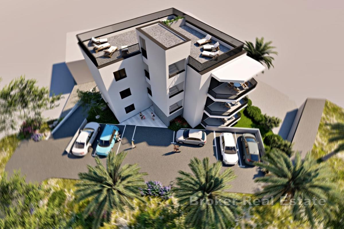 Appartement penthouse dans un immeuble neuf