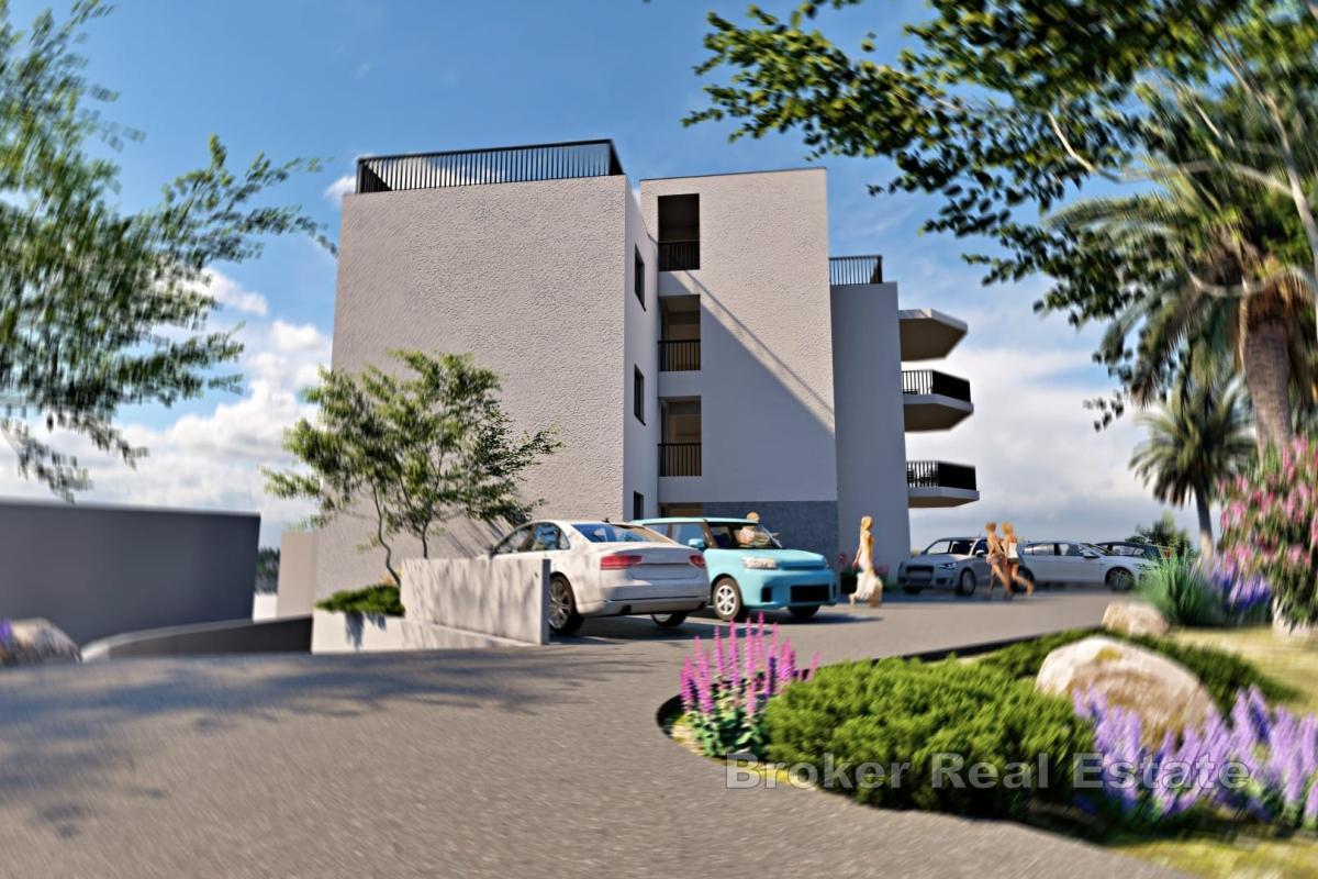 Appartement penthouse dans un immeuble neuf