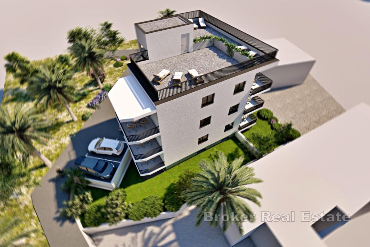 Appartement penthouse dans un immeuble neuf