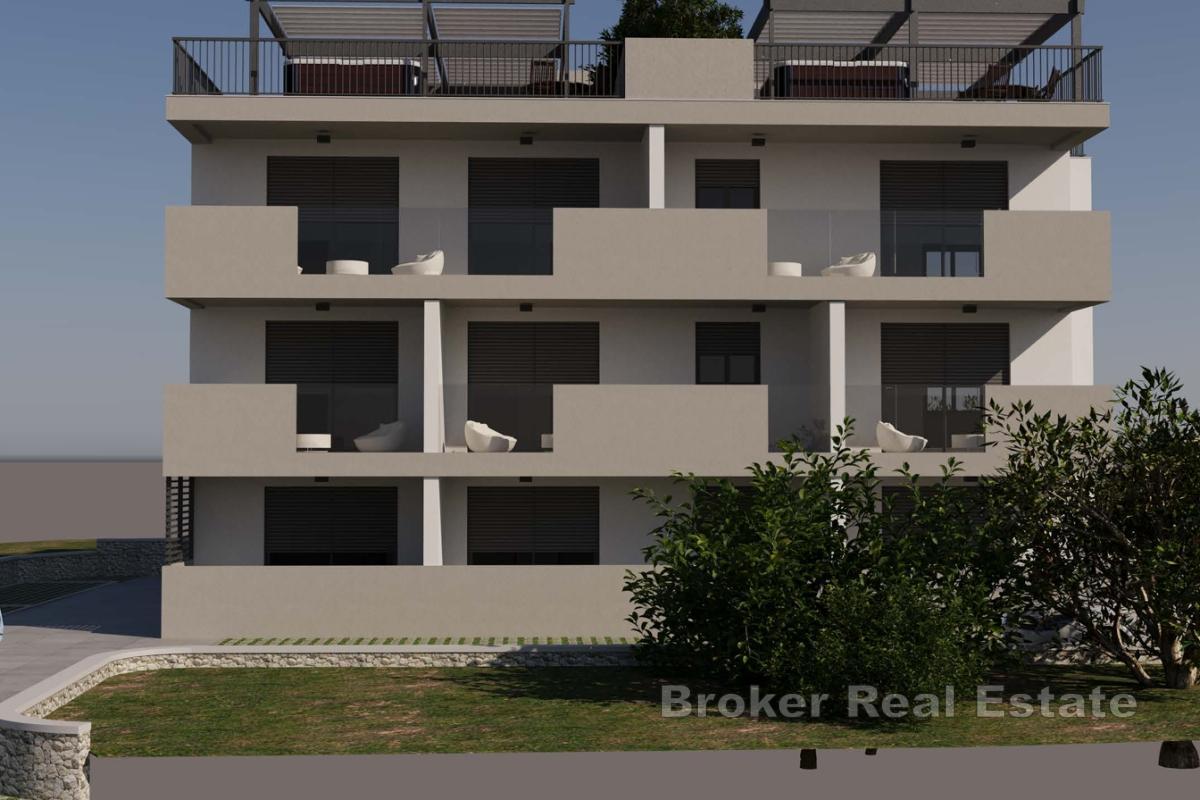 Apartament typu penthouse w nowym budynku