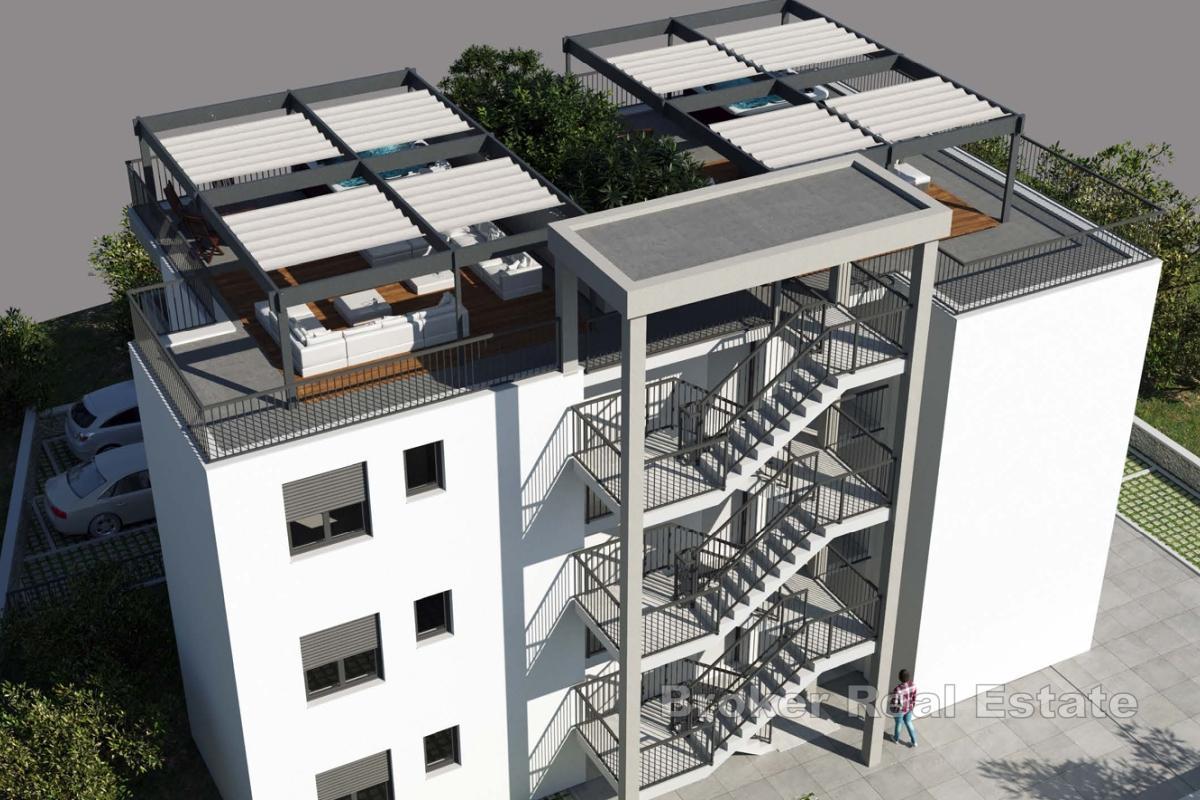 Penthouse-Wohnung in einem Neubau