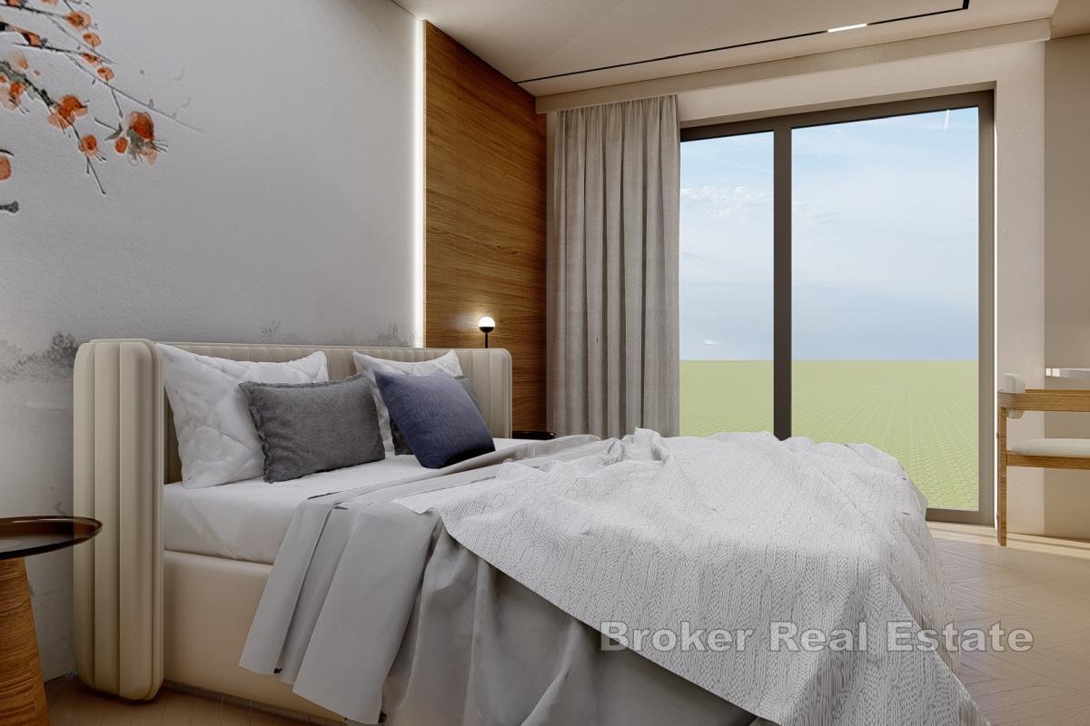 Unikalny apartament typu penthouse w nowym budynku