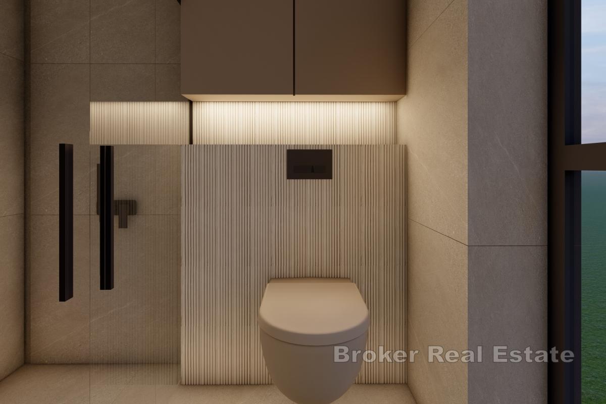 Unikalny apartament typu penthouse w nowym budynku