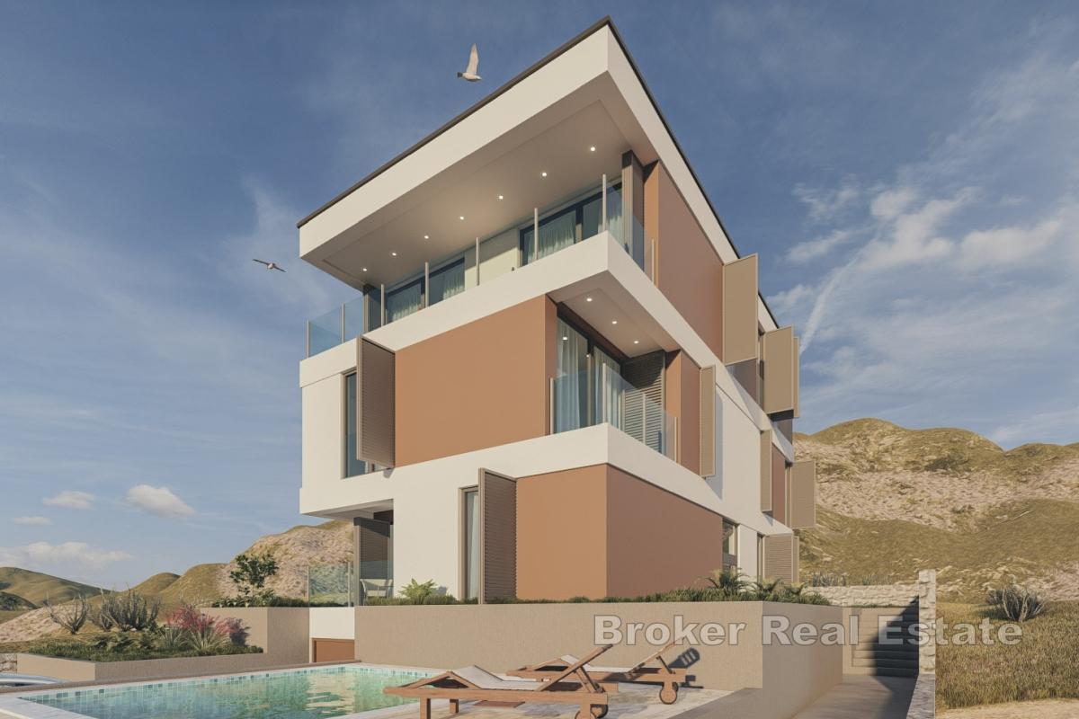 Unikalny apartament typu penthouse w nowym budynku