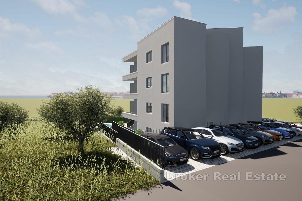 Przestronny apartament w nowym budynku
