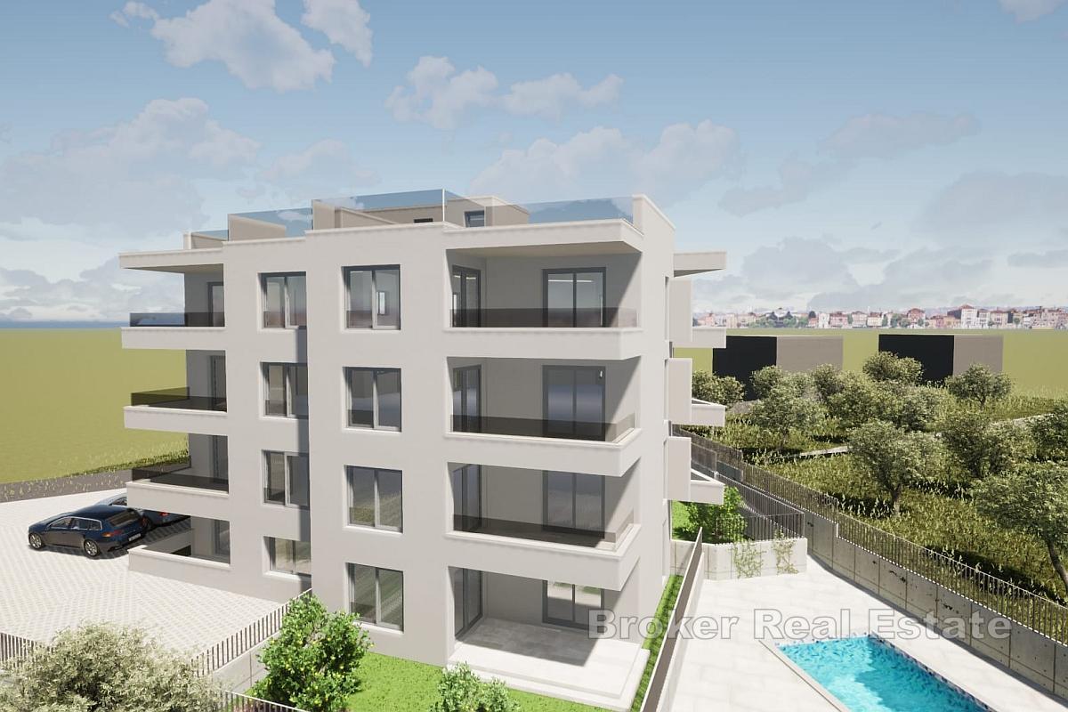 Spazioso appartamento con giardino in un edificio di nuova costruzione