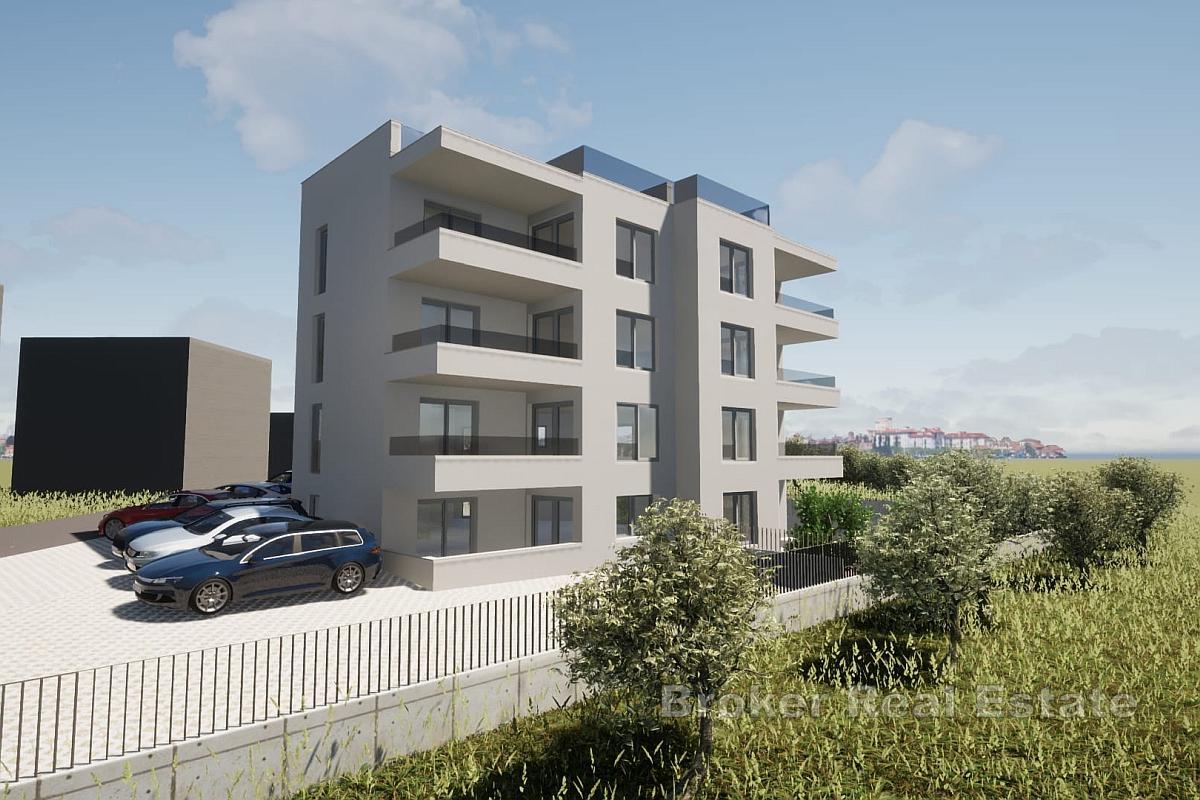 Przestronny apartament w nowym budynku
