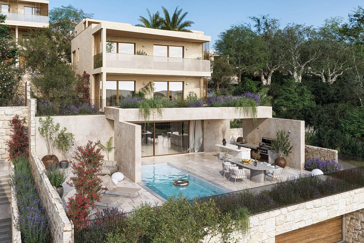 Villa neuve avec piscine au sein du complexe