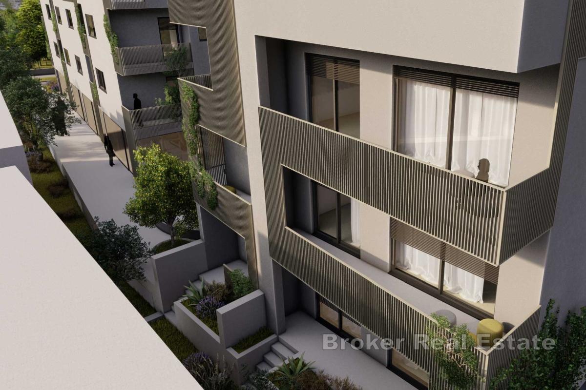 Appartamento di alta qualità con una camera da letto, giardino e parcheggio