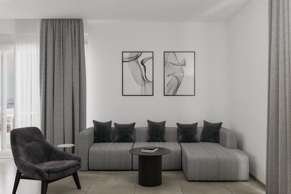 Splendido attico con ampio spazio esterno