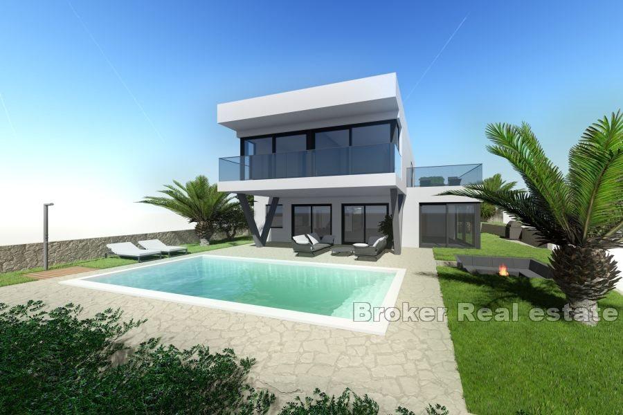 Trogir - Luxusní vila s výhledem na moře