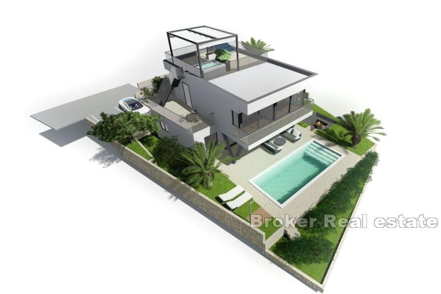 Trogir - Luxusní vila s výhledem na moře