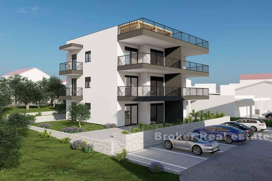 Island of Čiovo - Apartments in a great location with a sea view